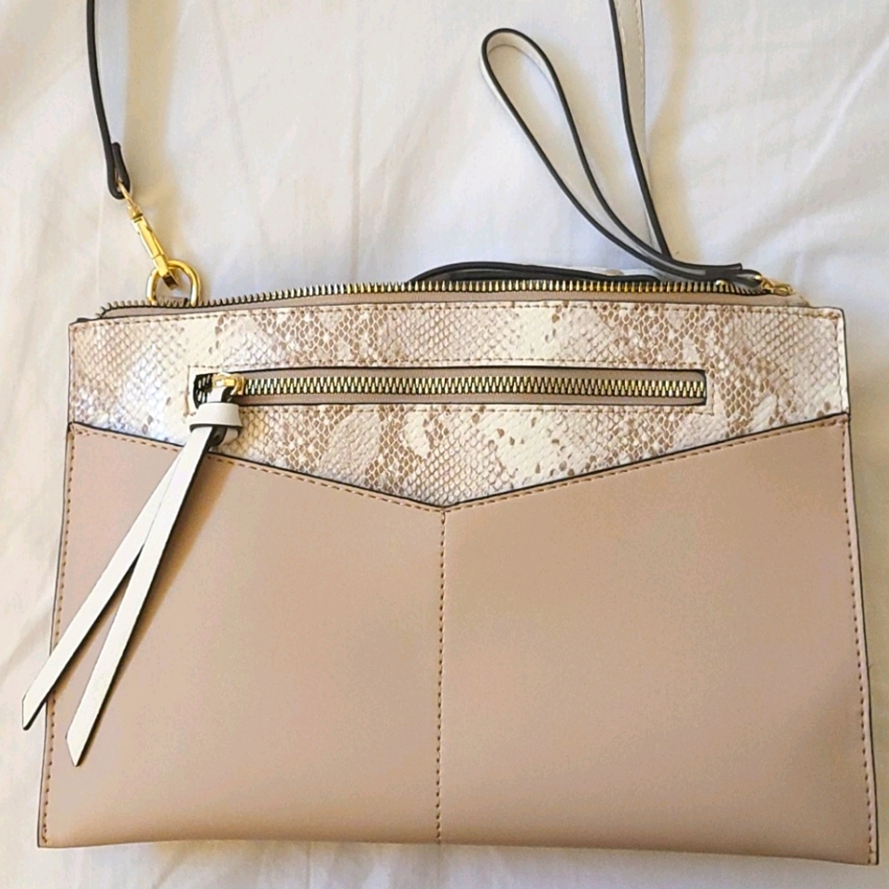 Nanette Lepore Nude Crossbody Handbag - Picture 6 of 9